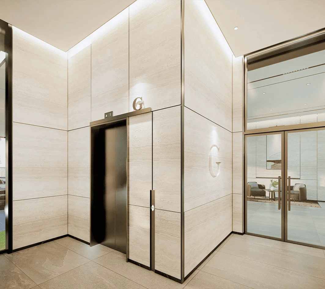 Rustomjee Panorama Lift Lobby